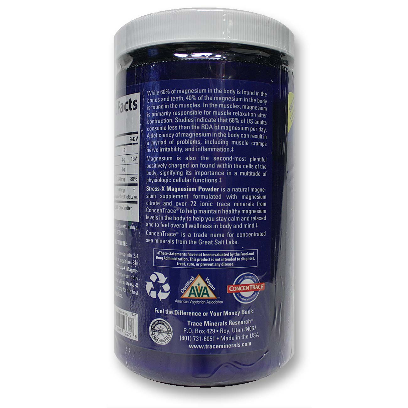 Trace Minerals Research Estresse-X Limão Lima 23,3 oz - Imagem 3