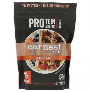 Comprar earnest eats, protein probiotic oatmeal, mighty maple, 8 oz (227 g) preço no brasil probióticos suplemento importado loja 67 online promoção - 10 de agosto de 2022