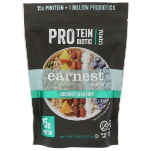 Comprar earnest eats, protein probiotic oatmeal, coconut warrior, 8 oz (227 g) preço no brasil probióticos suplemento importado loja 59 online promoção - 10 de agosto de 2022