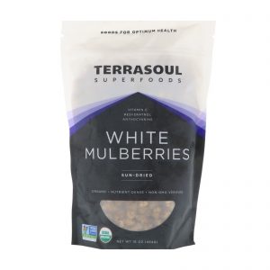 Comprar terrasoul superfoods, white mulberries, sun-dried, 16 oz (454 g) preço no brasil mercearia suplemento importado loja 5 online promoção - 27 de janeiro de 2023