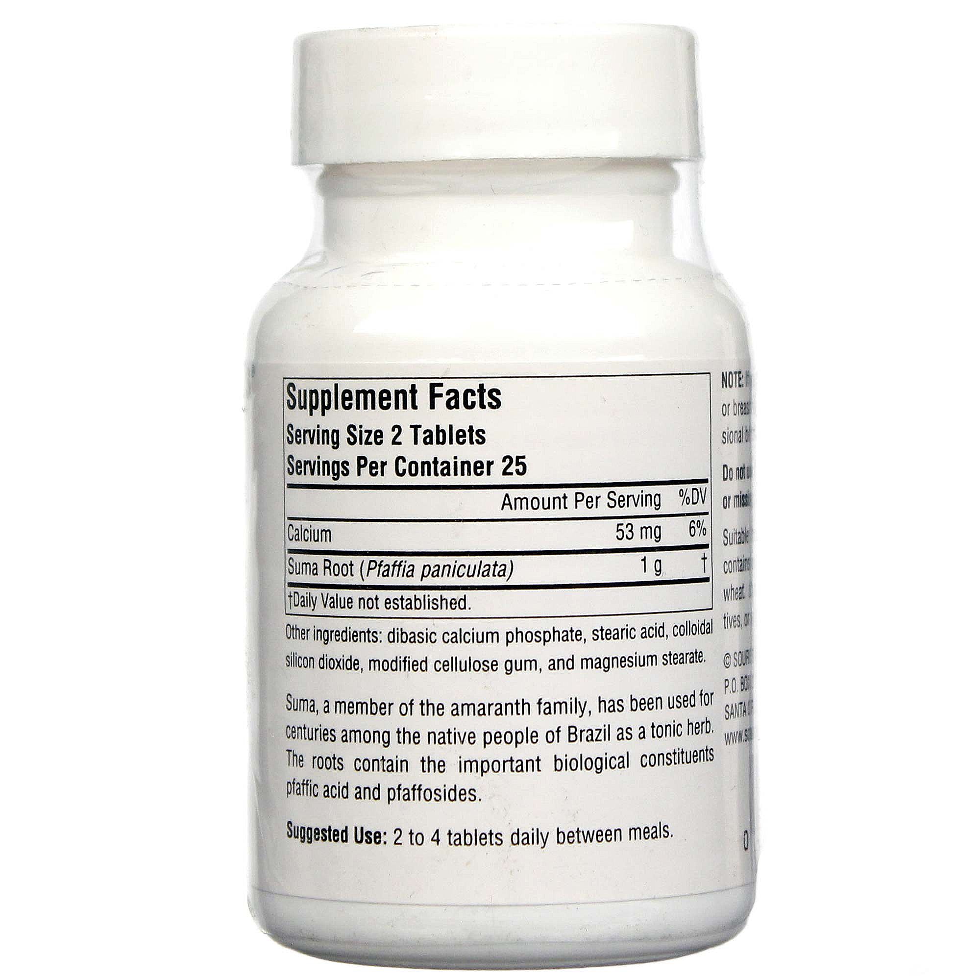 Source Naturals Suma 50 Tabletes - Imagem 2