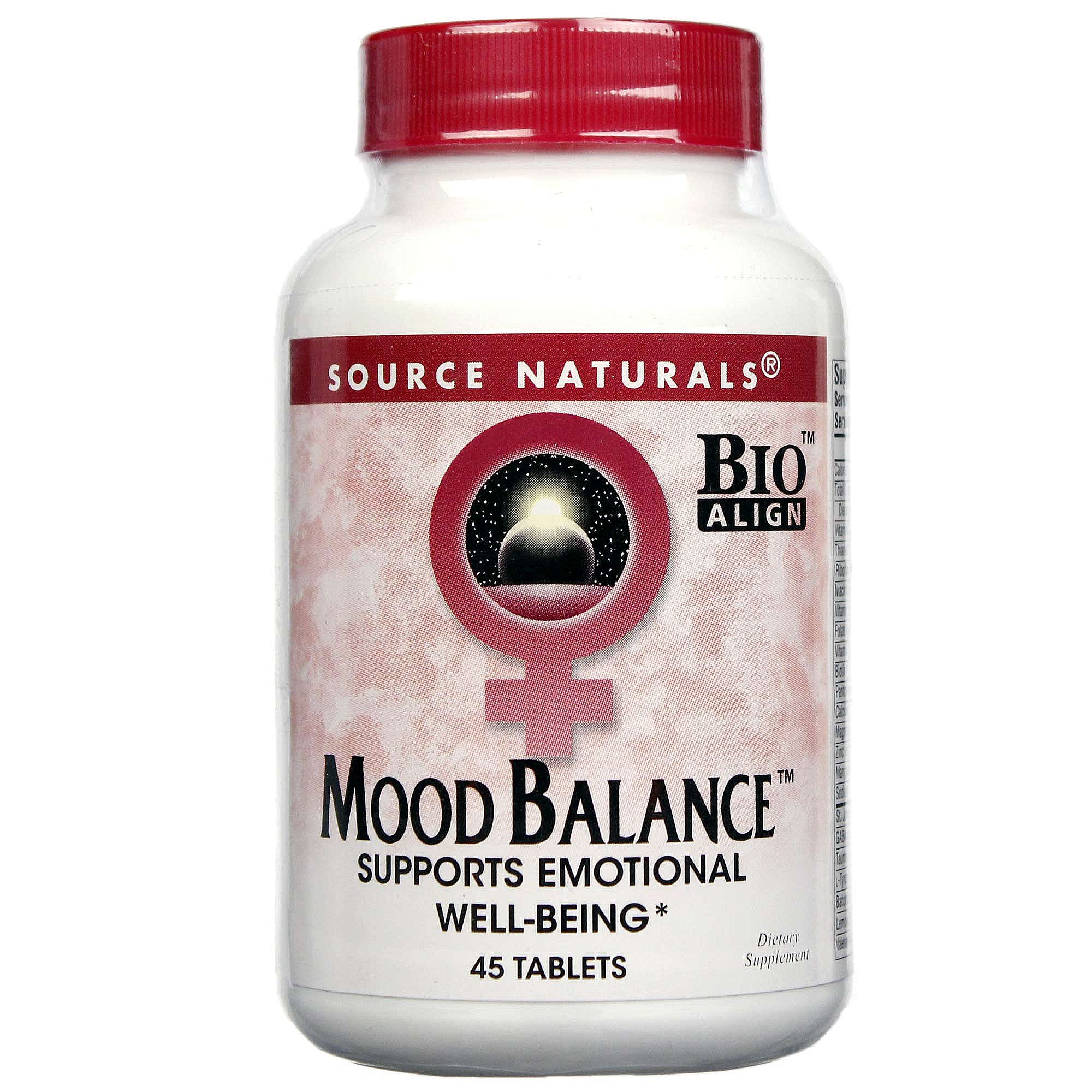 Source Naturals Mood Balance 45 Tabletes