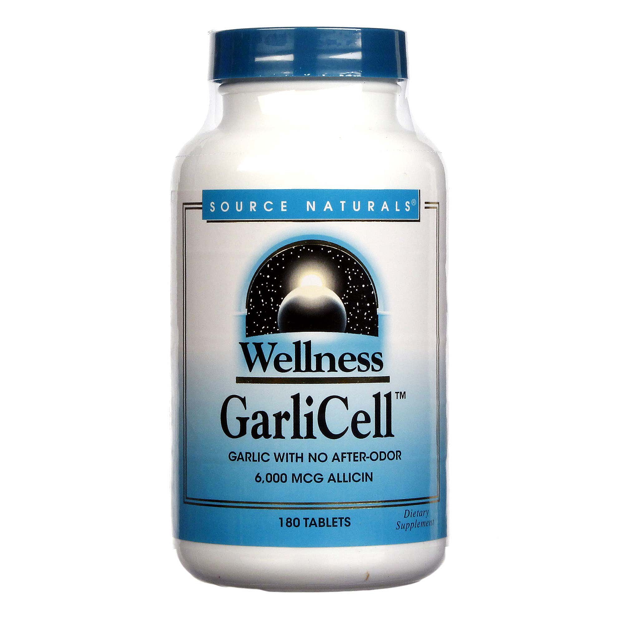 Source Naturals Wellness Alhoell 180 Tabletes