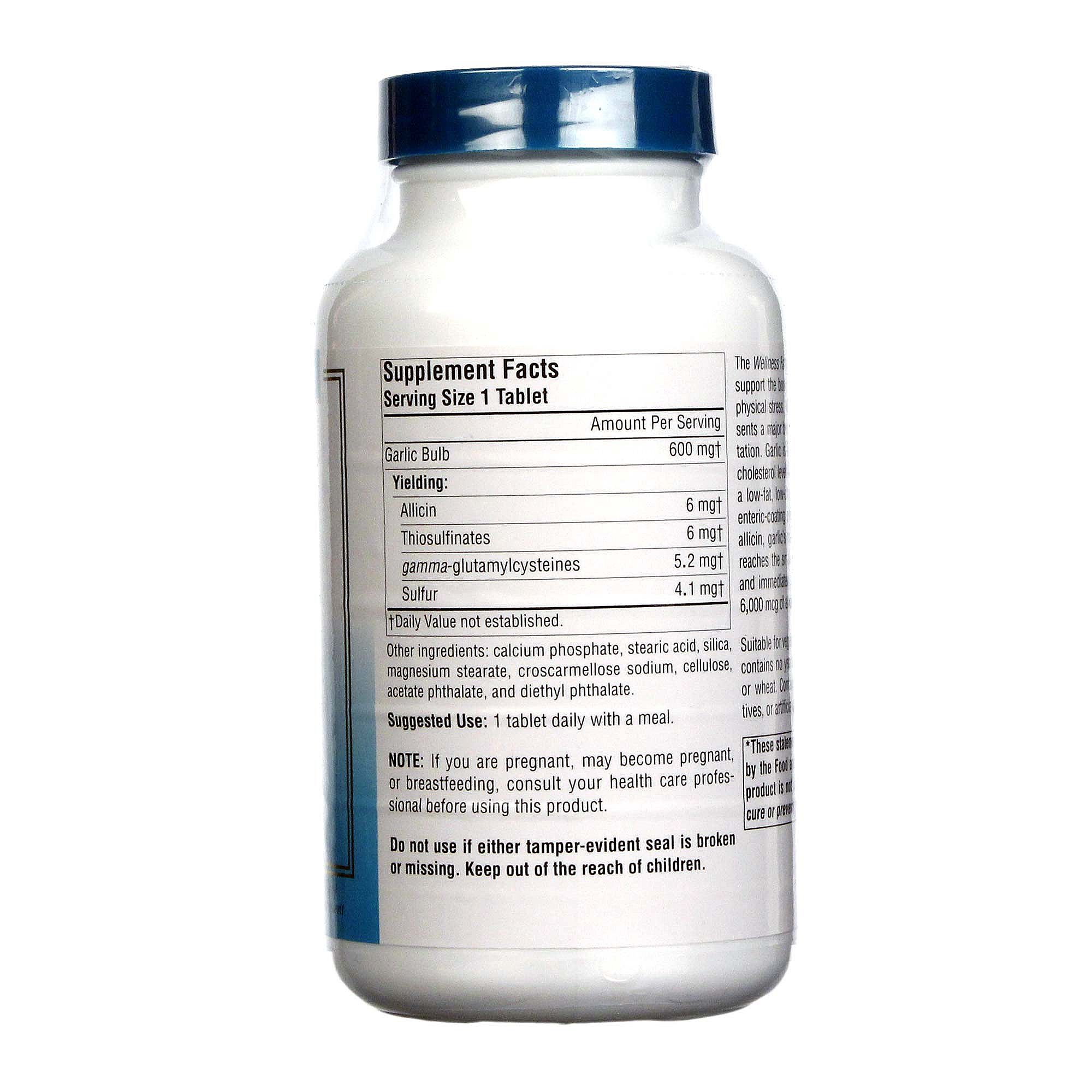 Source Naturals Wellness Alhoell 180 Tabletes - Imagem 2