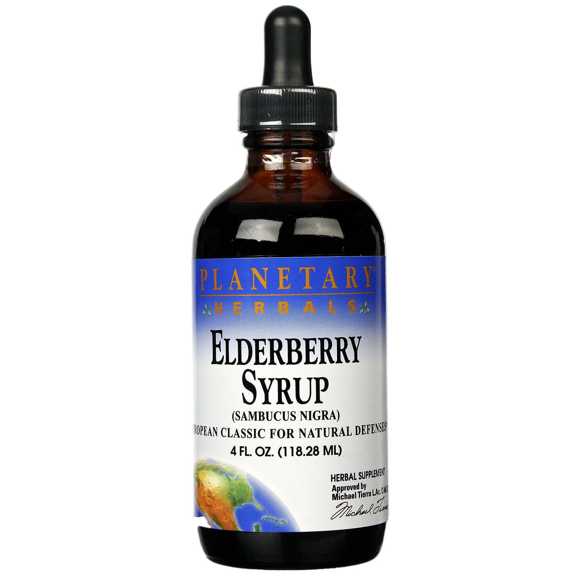 Planetary Formulas Sabugueiro Xarope 4 fl oz