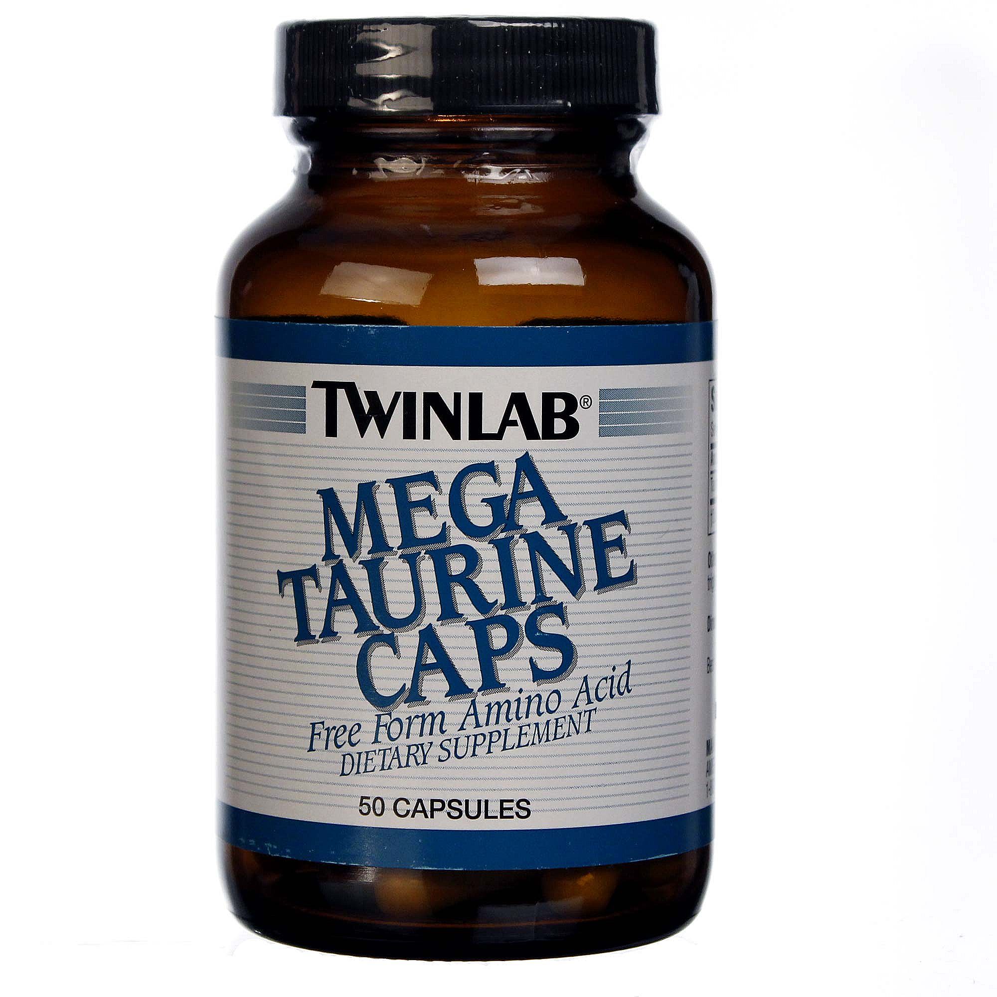 Twinlab Mega Taurina 50 Cápsulas