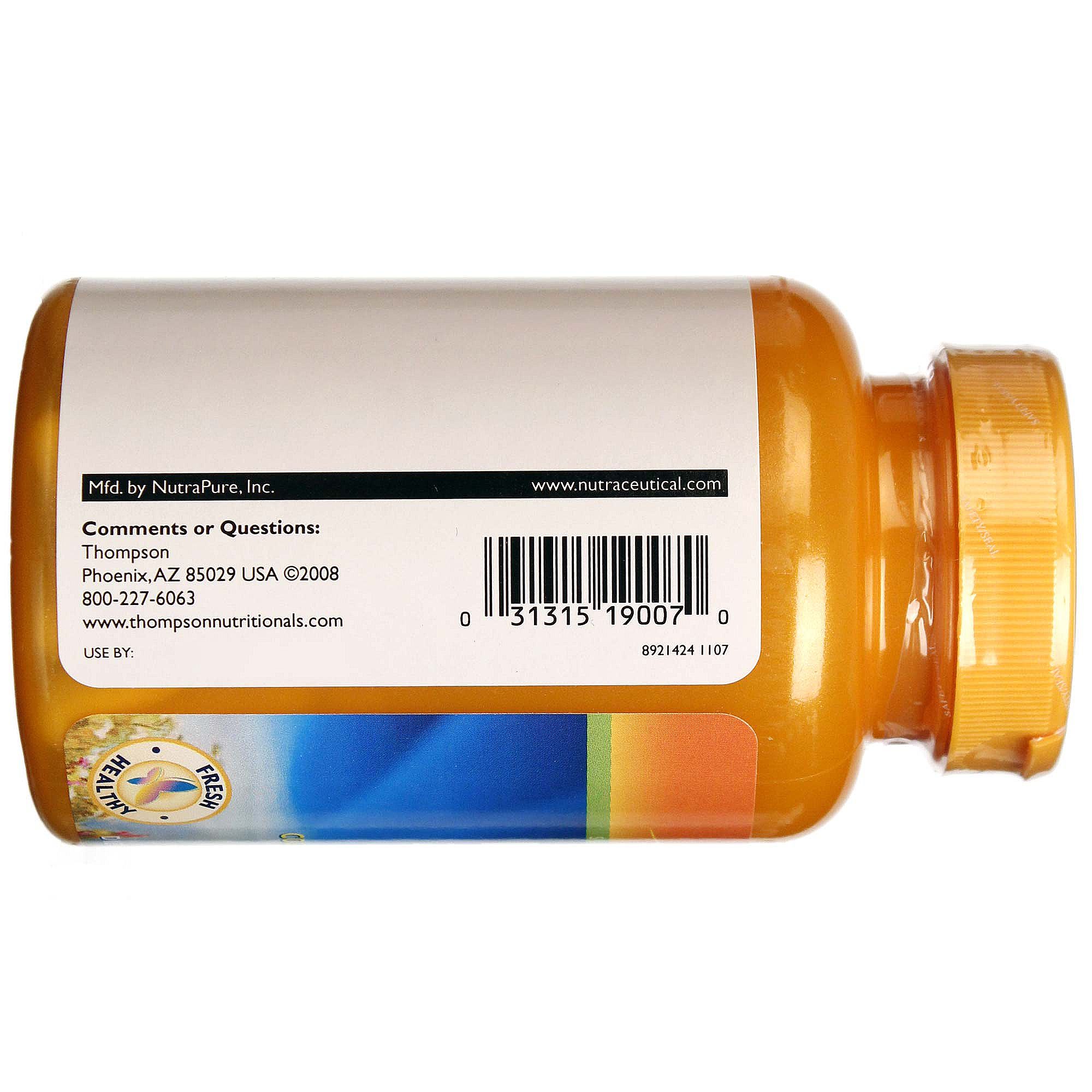 DMAE 250 mg Thompson 60 Cápsulas - Imagem 3