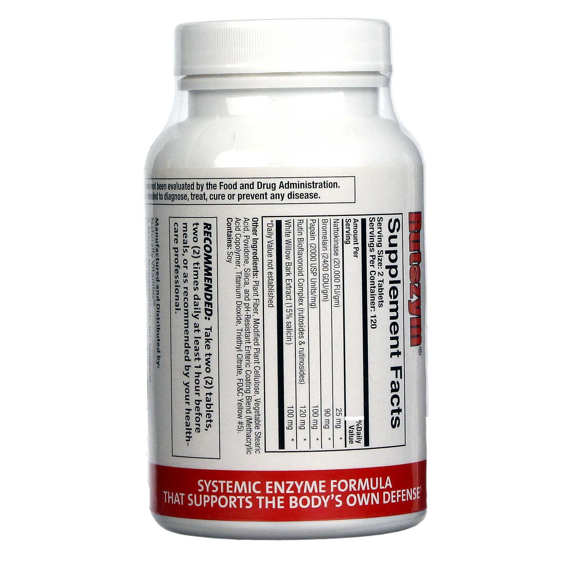 Naturally Rutozym 240 Tabletes - Imagem 2