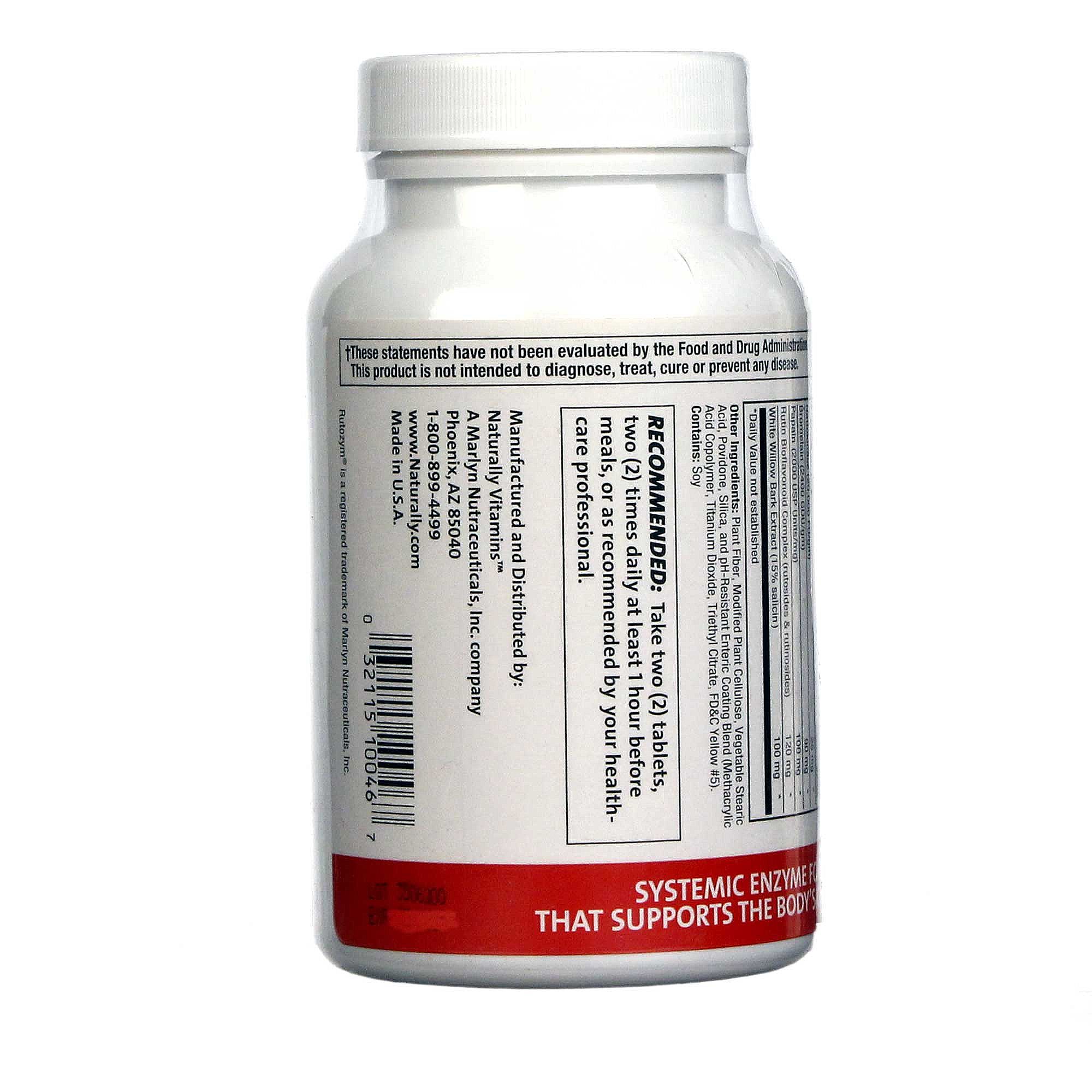 Naturally Rutozym 240 Tabletes - Imagem 3