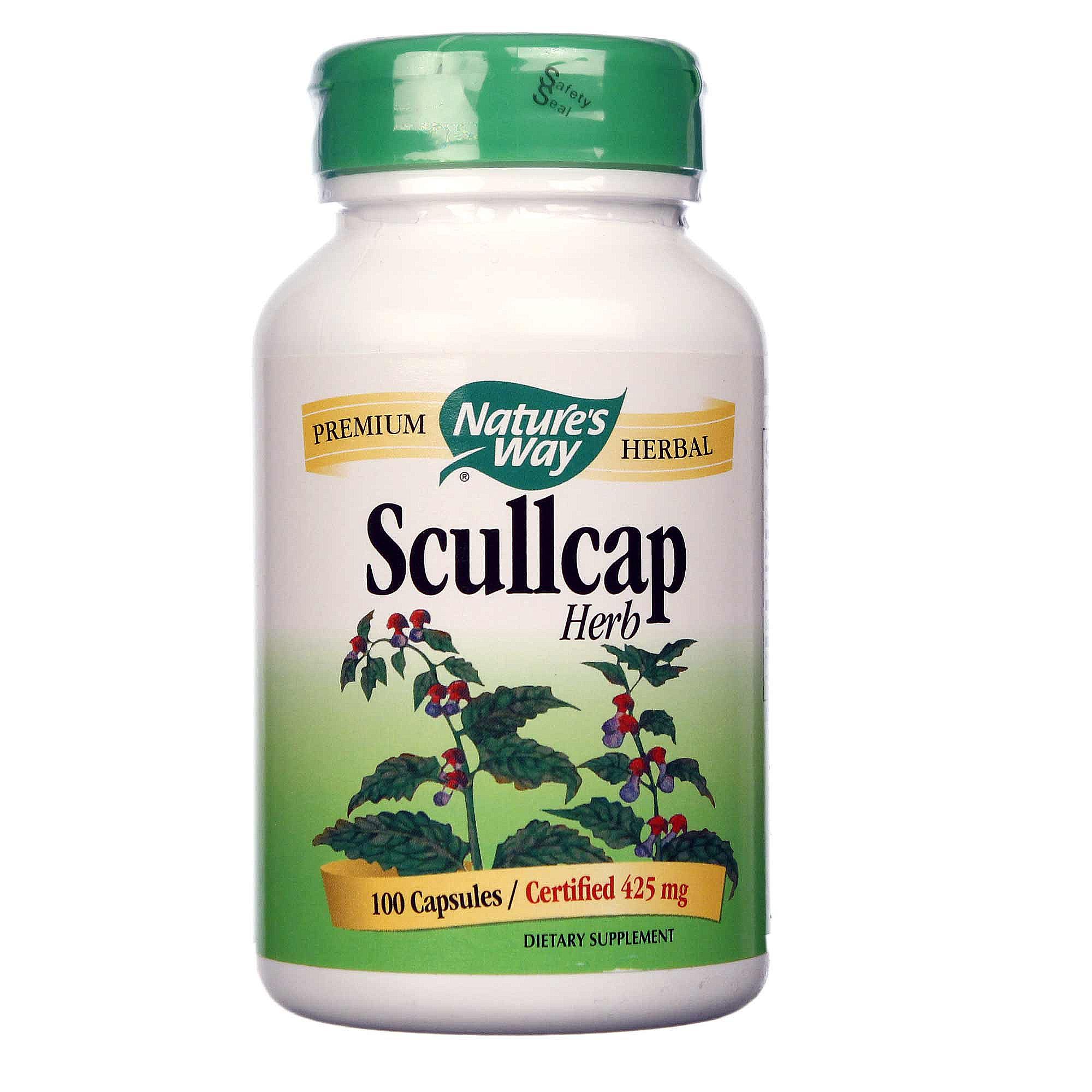 Nature's Way Scullcap Erva Cápsulas 100 Cápsulas