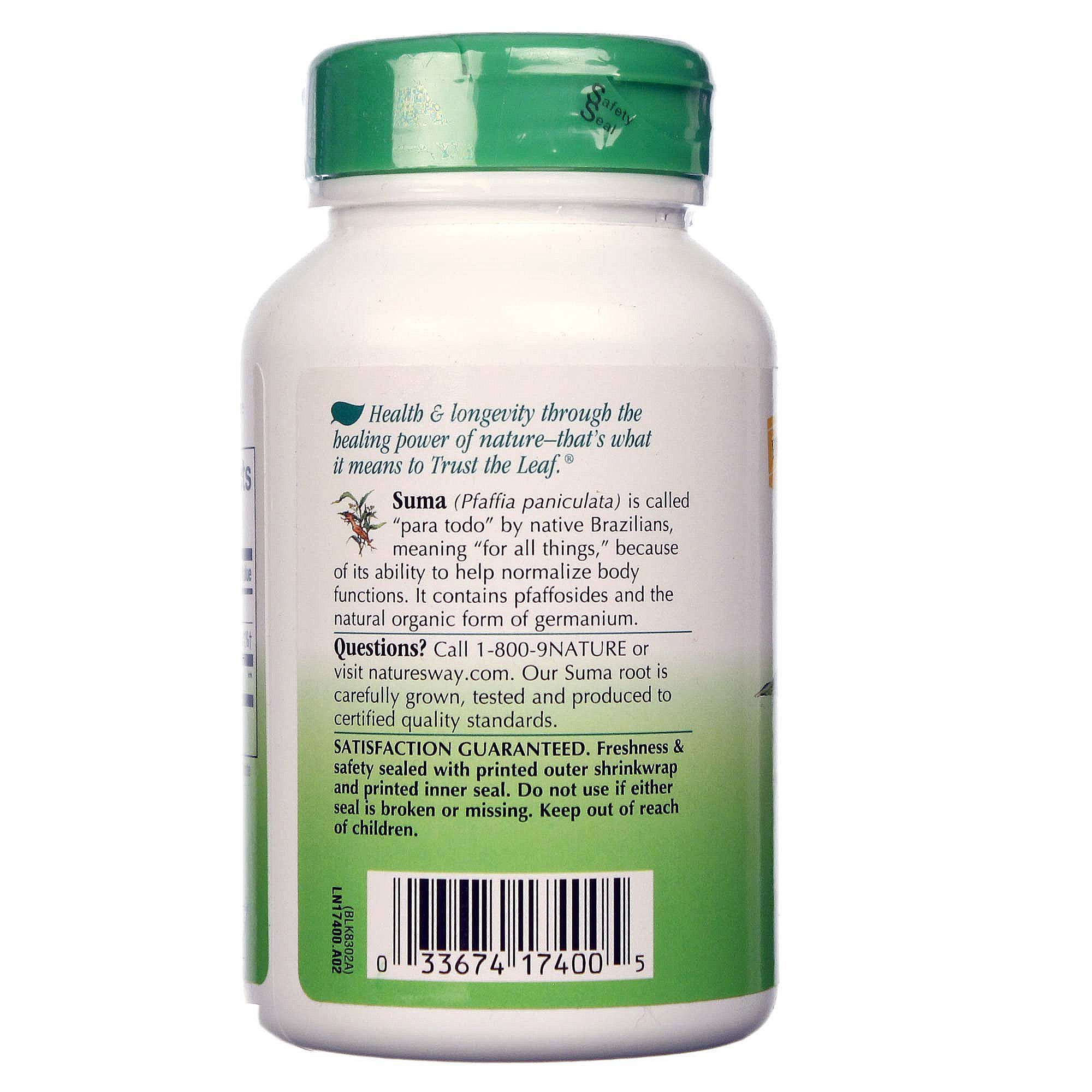 Nature's Way Suma Cápsulas 100 Cápsulas - Imagem 3