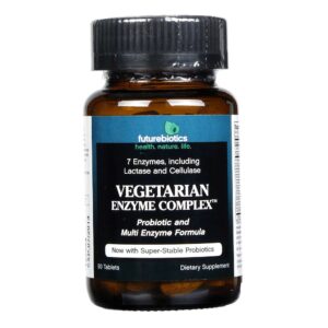 Futurebiotics Vegetariana Complexo enzimático 90 Tabletes