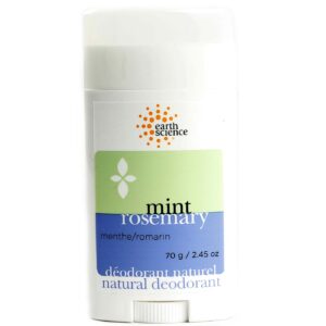 Earth Science Desodorante, Rosemary Mint Rosemary Mint 2,5 onças