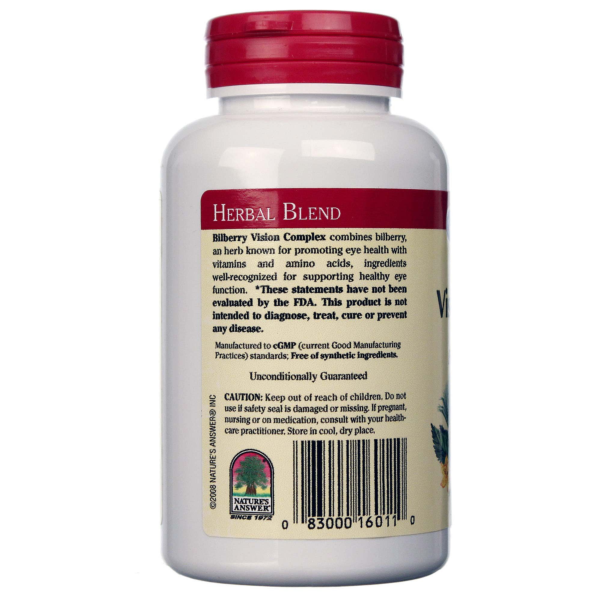 Nature's Answer Boldo visão Complexoa 60 Cápsulas Vegetarianas - Imagem 3