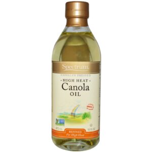 Spectrum Naturals, Óleo de Canola, Alta Temperatura, Refinado, 16 fl oz (473 ml)