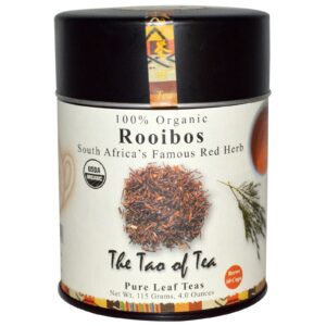 The Tao of Tea, 100% Orgânico, Famosa Erva Vermelha da África do Sul, Rooibos, 4,0 oz (115 g)