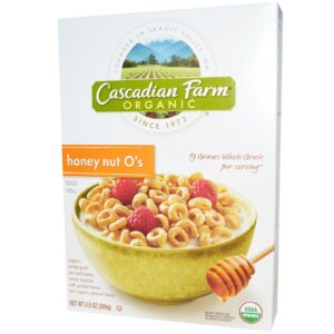 Cascadian Farm, Orgânico, Mel Nut O's, 9.5 oz (269 g)