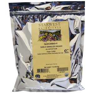 Comprar starwest botanicals, alho granulado orgânico, 453,6 g (1 lb) preço no brasil outros suplementos suplemento importado loja 3 online promoção - 25 de maio de 2023
