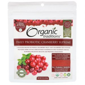 Comprar organic traditions, probiótico diário cranberry supreme, 2,12 oz (60 g) preço no brasil probióticos suplemento importado loja 5 online promoção - 23 de março de 2023