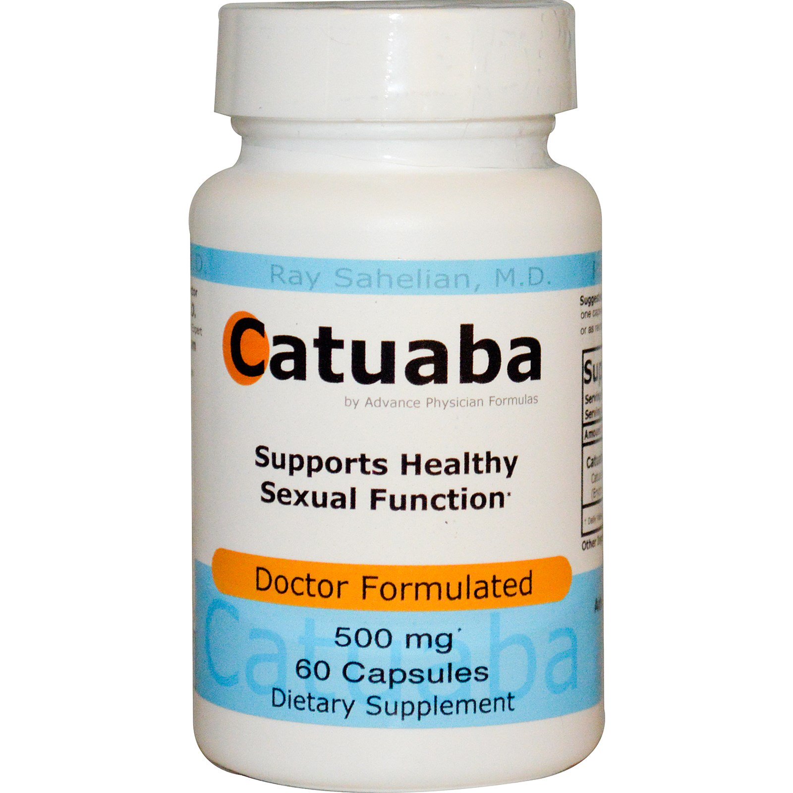 Advance Physician Formulas, Inc., Catuaba, 500 mg, 60 cápsulas