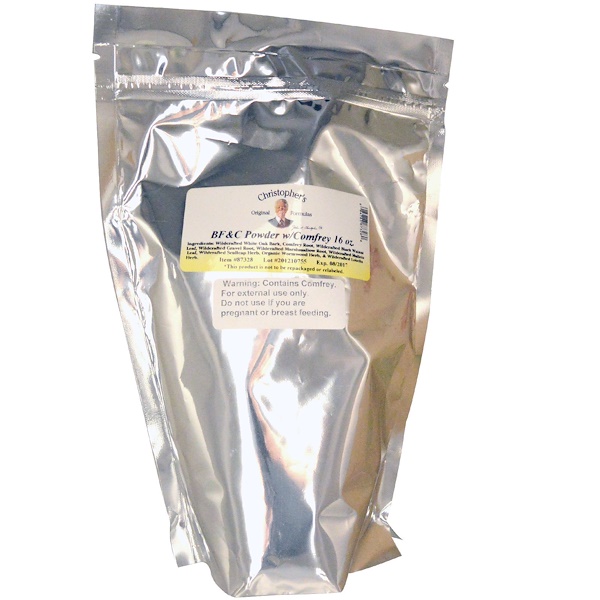Christopher's Original Formulas, BF&C Pó com Consolda, 16 oz