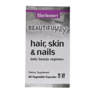 Bluebonnet Nutrition, Beautiful Ally, Cabelo, Pele e Unhas, 60 Cápsulas Vegetais