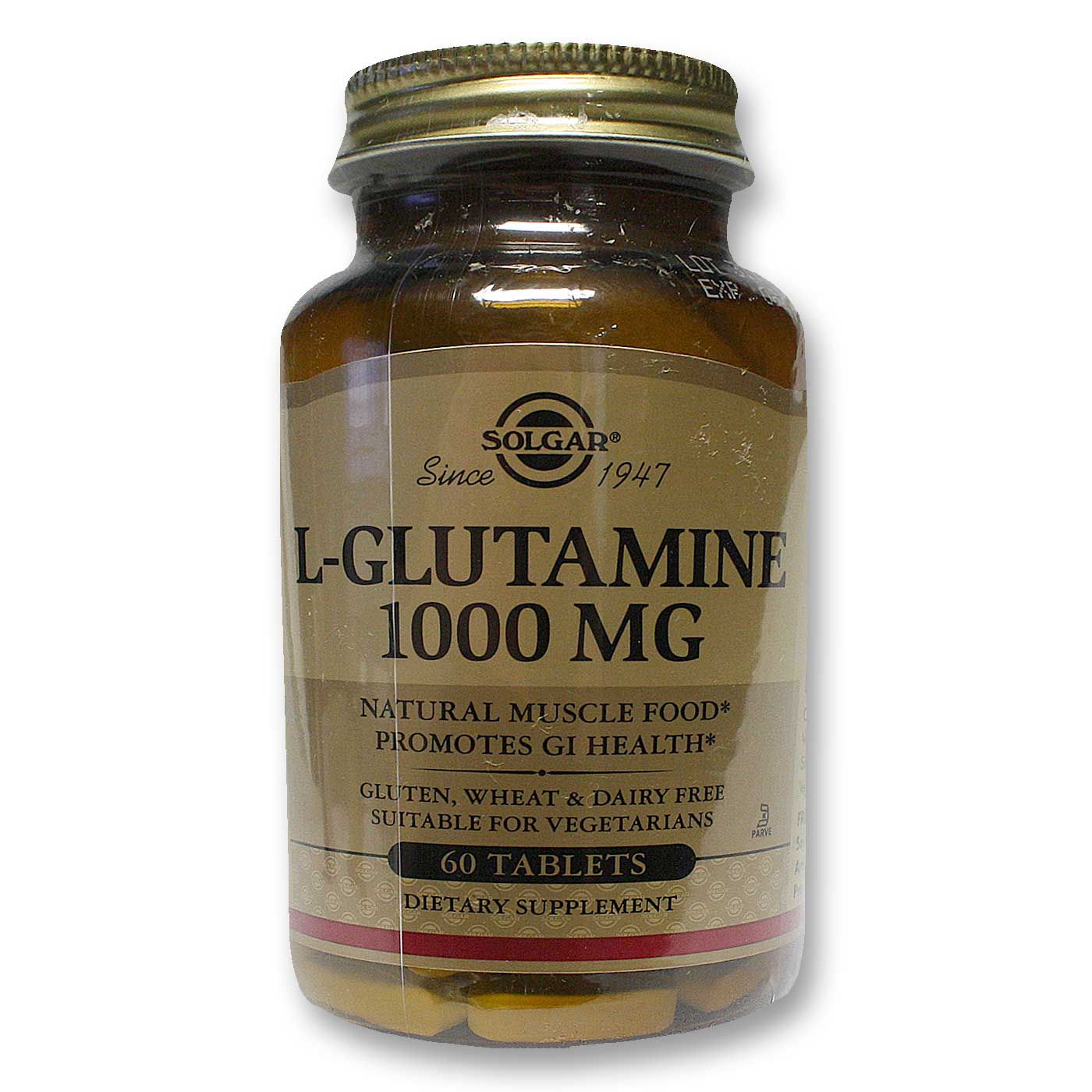 Solgar, L-Glutamina 1000 mg - 60 Tabletes