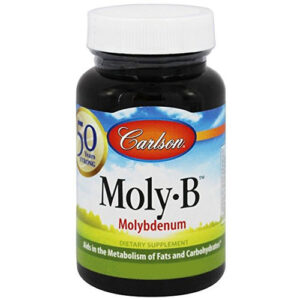 Carlson Labs Moly-B - 500 mcg - 300 Tabletes