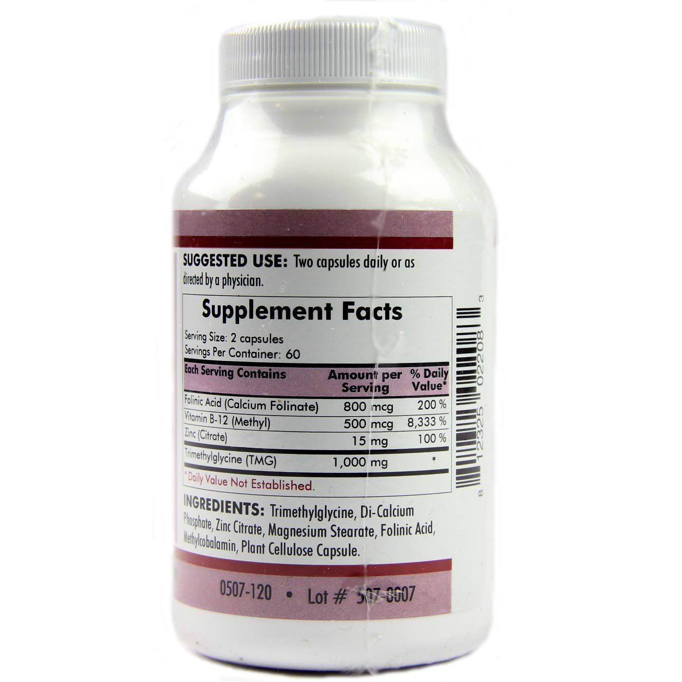 Kirkman Labs Glutathione Assist, Hipoalergênico - 120 Cápsulas Vegetarianas - Imagem 2