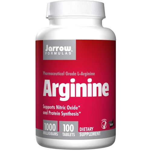 Jarrow Formulas Arginine - 1,000 mg - 100 Tabletes