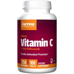 Jarrow Formulas Vitamina C - 750 mg - 100 Tabletes