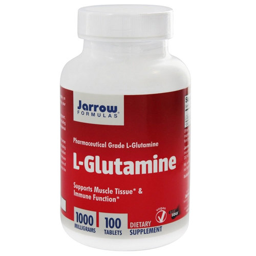 Jarrow Formulas L-Glutamina - 1,000 mg - 100 Tabletes