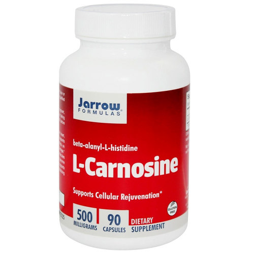 Jarrow Formulas L-Carnosine - 500 mg - 90 Cápsulas