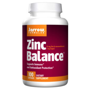 Jarrow Formulas Zinco Balance - 15 mg - 100 Cápsulas