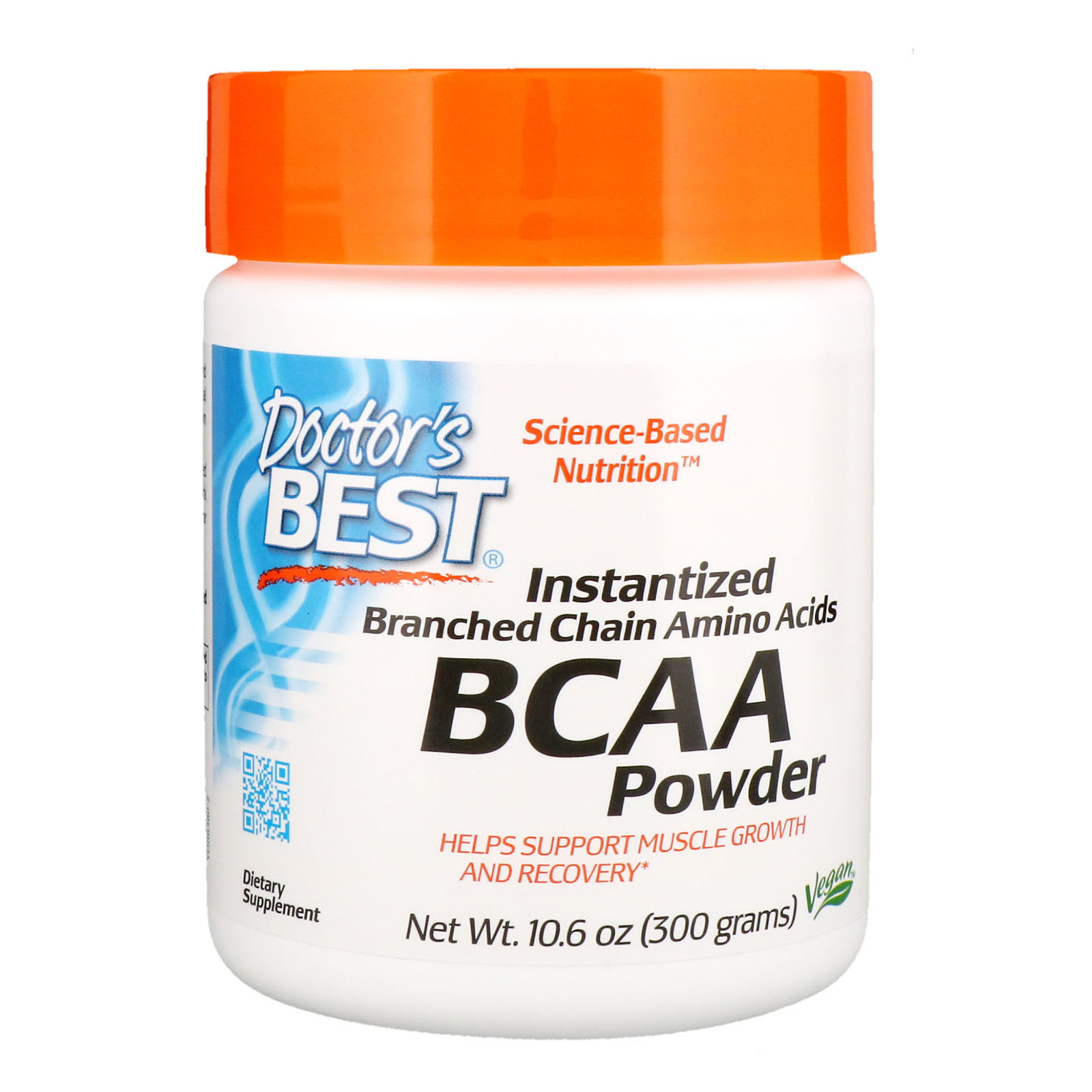Doctor's Best, BCAA em Pó Instantâneo, 10.6 oz (300 g)
