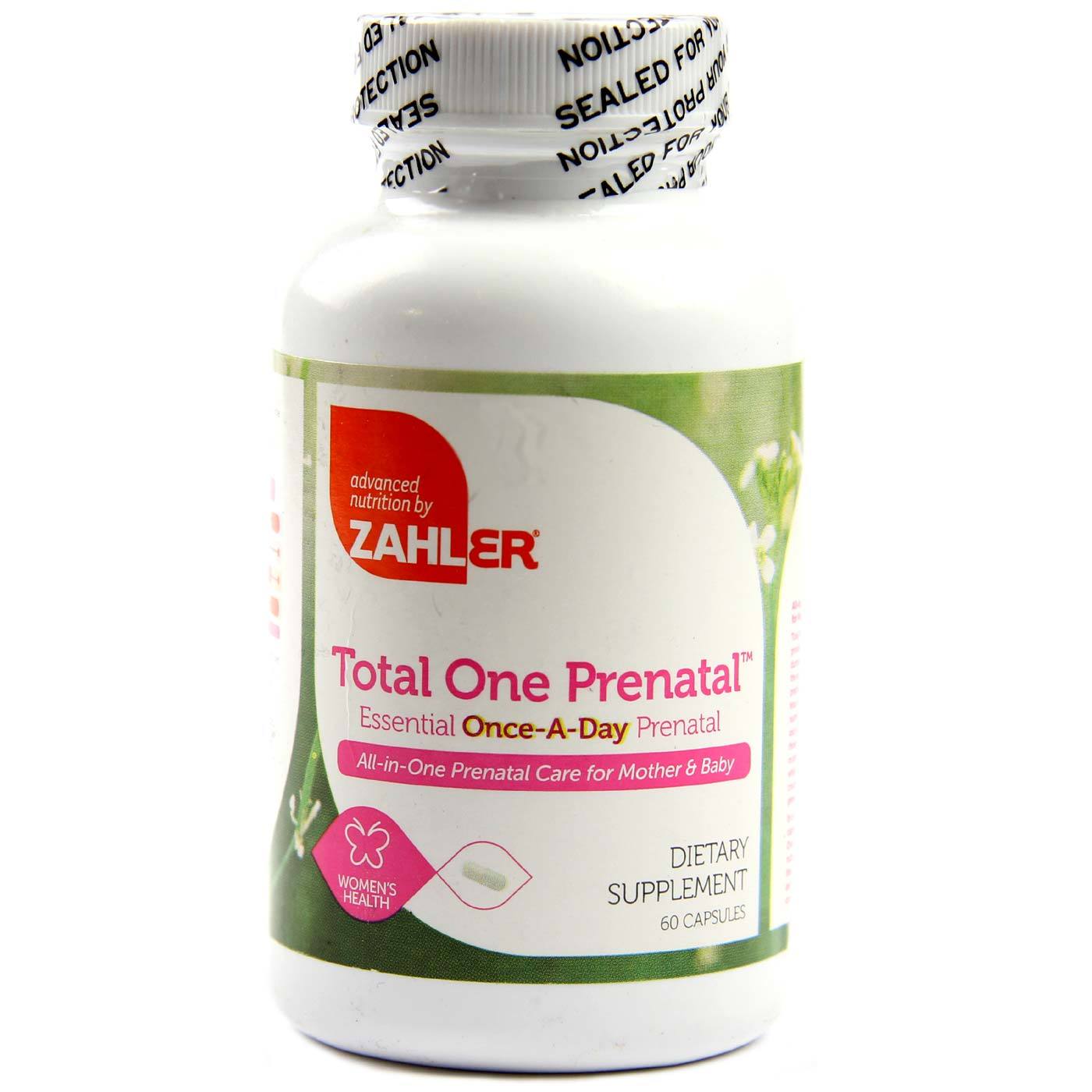 Total One Pré-natal Zahler 60 Cápsulas