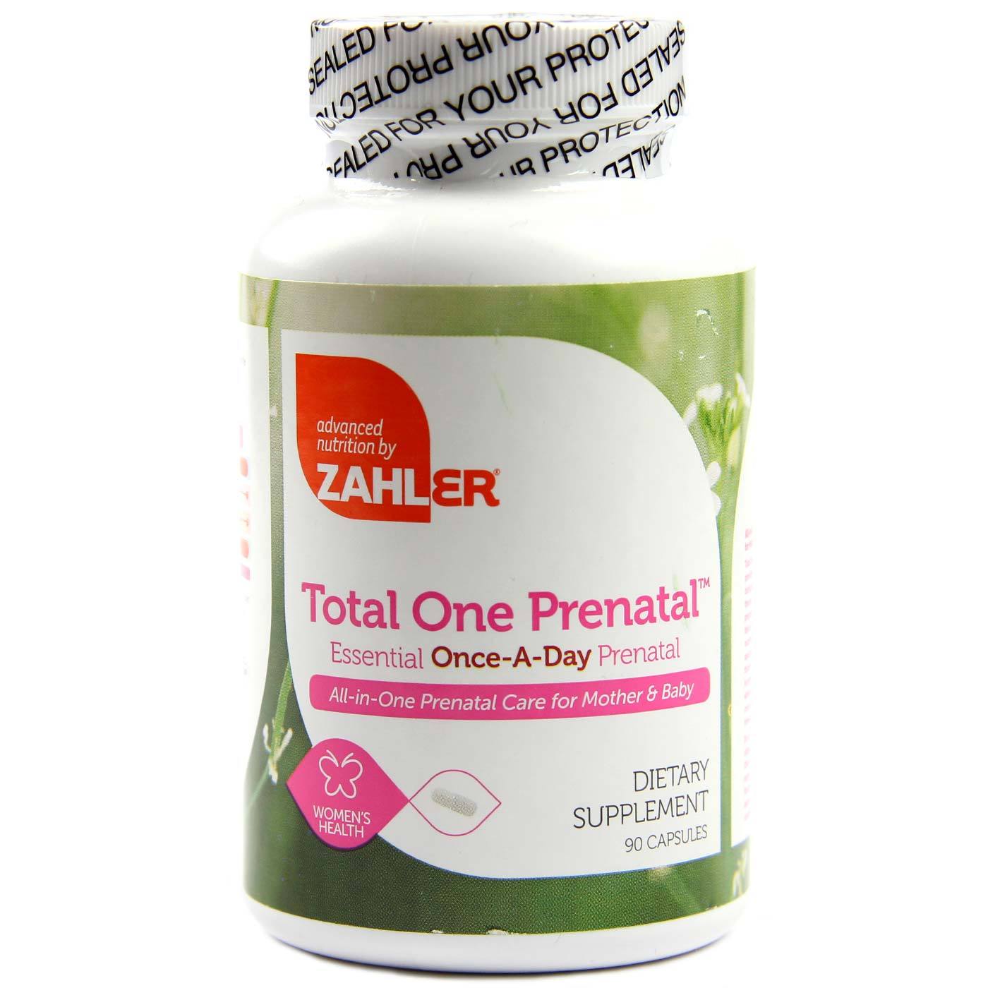 Total One Pré-natal Zahler 90 Cápsulas