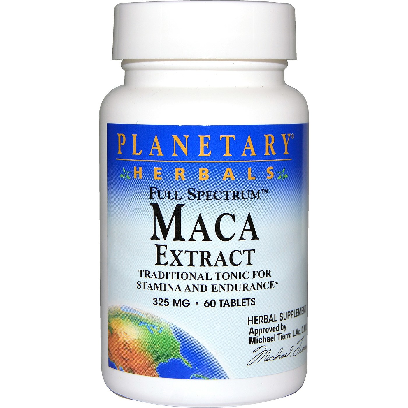 Planetary Formulas Full Spectrum Maca Raíz 60 Tabletes