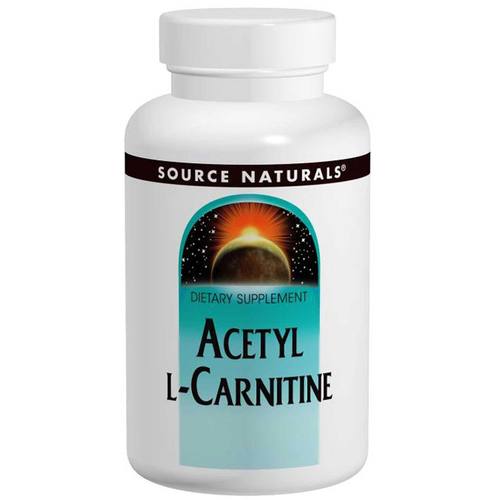 Source Naturals Acetil L-Carnitina 250 mg 90 Tabletes