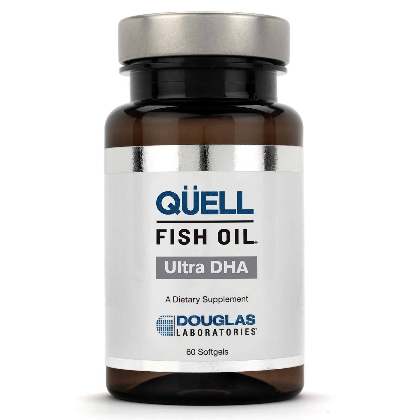 Douglas Labs Quell Óleo de Peixe Ultra DHA - 1,250 mg - 60 Cápsulas em Gel