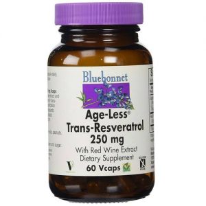 Comprar bluebonnet nutrition age-less trans-resvertrol - 250 mg - 60 cápsulas vegetarianas preço no brasil resveratrol suplemento importado loja 43 online promoção - 2 de fevereiro de 2023