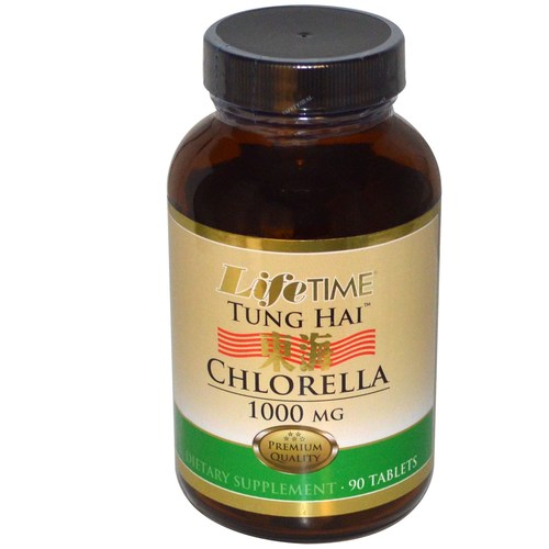 LifeTime Tung Hai Chlorella 1000 mg - 90 Tabletes