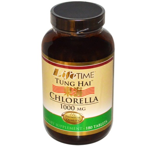 LifeTime Tung Hai Chlorella 1000 mg - 180 Tabletes