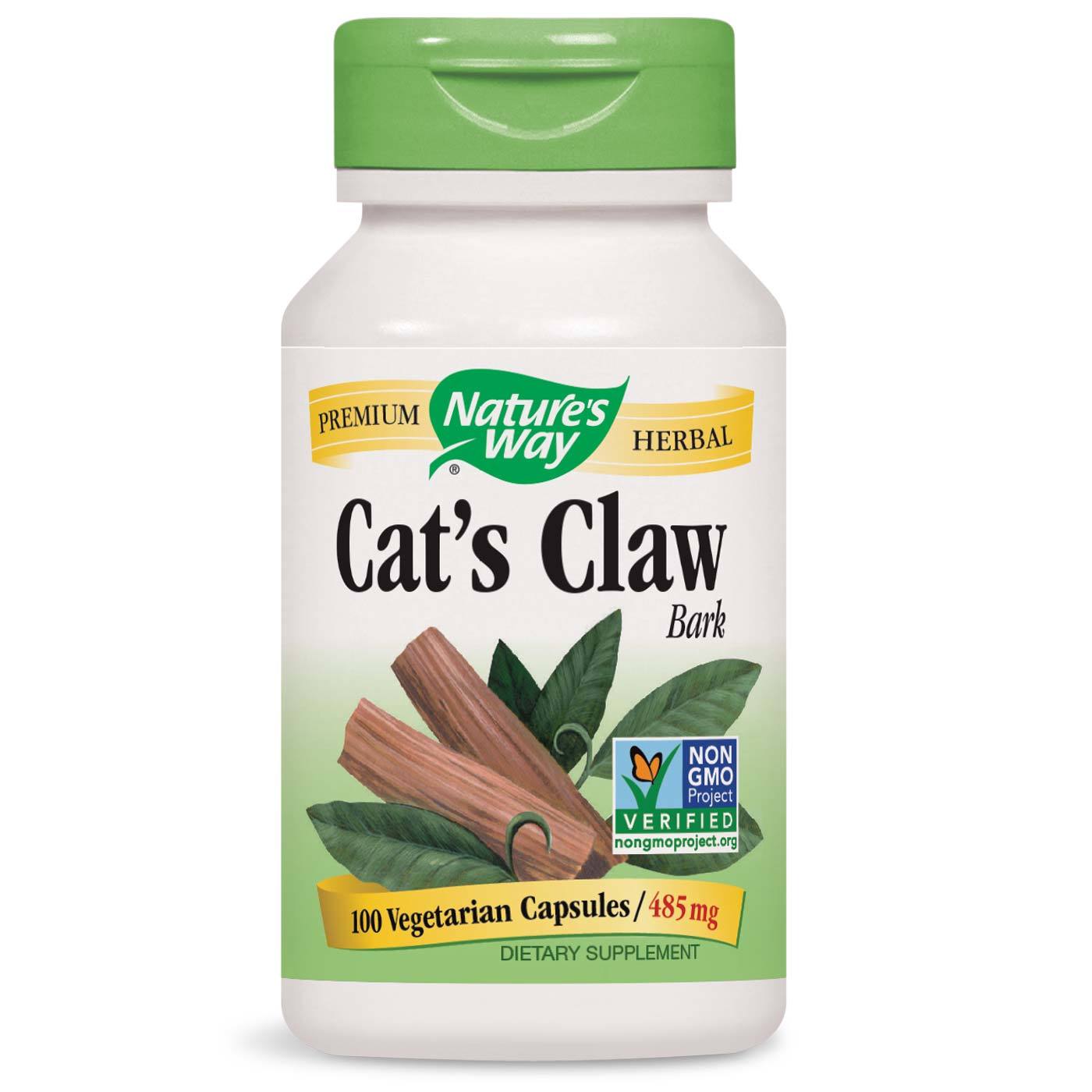 Nature's Way Garra de Gato Bark 100 Cápsulas