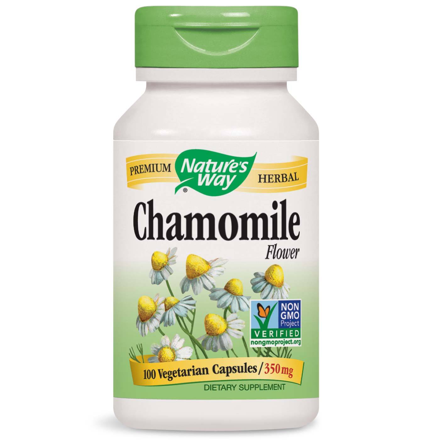 Nature's Way Camomila Flores 100 Cápsulas