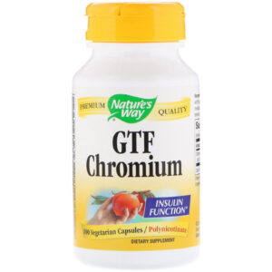 Nature's Way, GTF Chromium, 100 Vegetarian Capsules