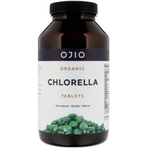 Ojio, Clorela Orgânica, 250 mg, 1000 Comprimidos