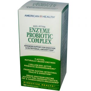 Comprar american health enzima probiótico complexo 90 vgc preço no brasil probióticos suplemento importado loja 61 online promoção - 9 de agosto de 2022