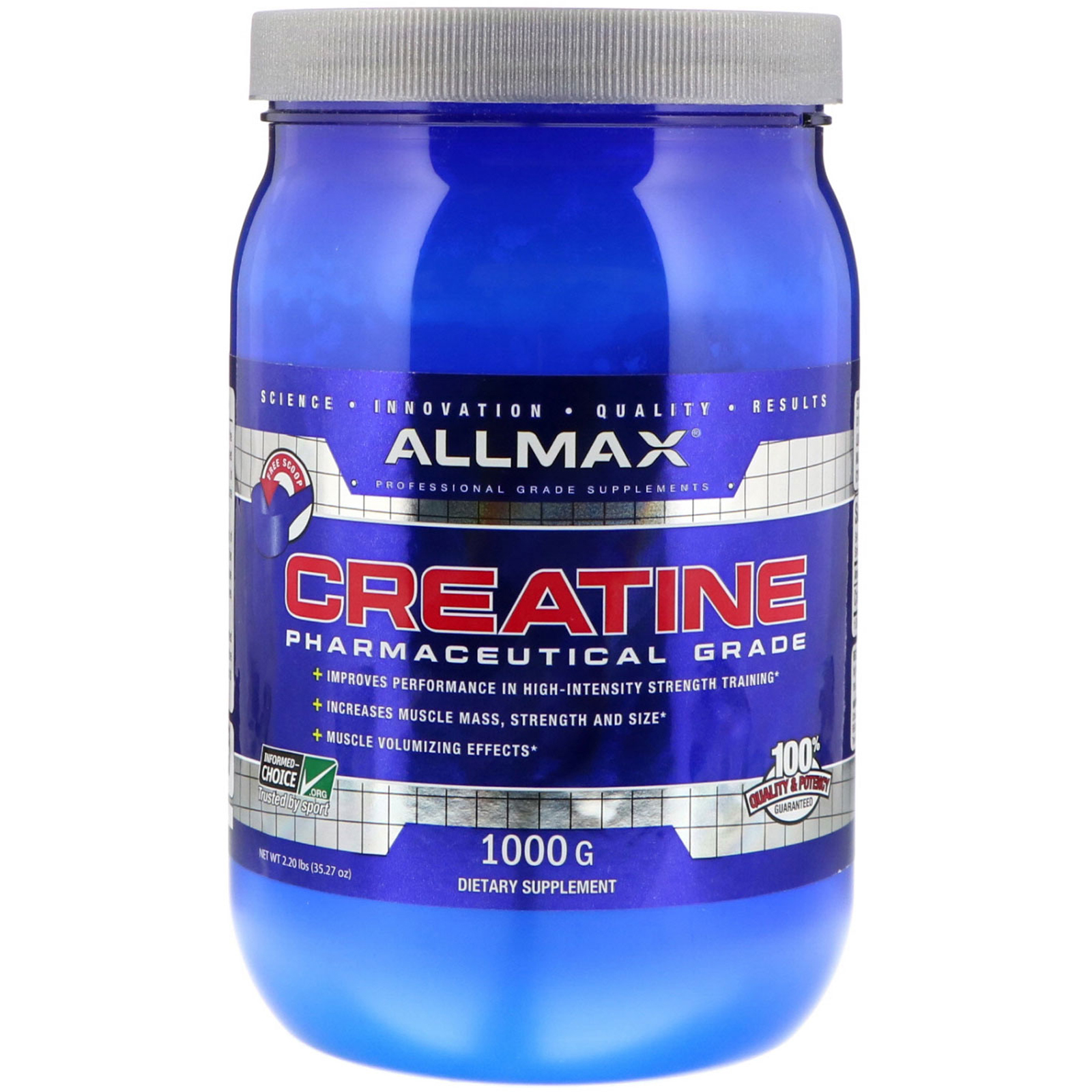 Comprar Allmax Nutrition Creatine Powder 100 Pure Micronized Creatine Monohydrate 