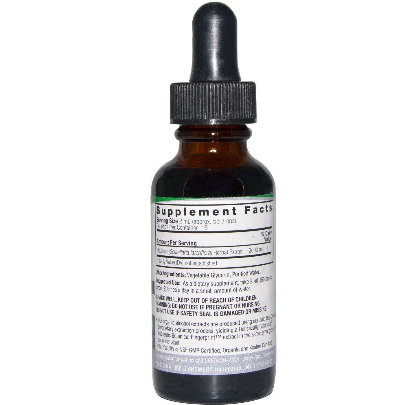 Nature's Answer Solidéu Erva Sem Álcool 1 oz - Imagem 2